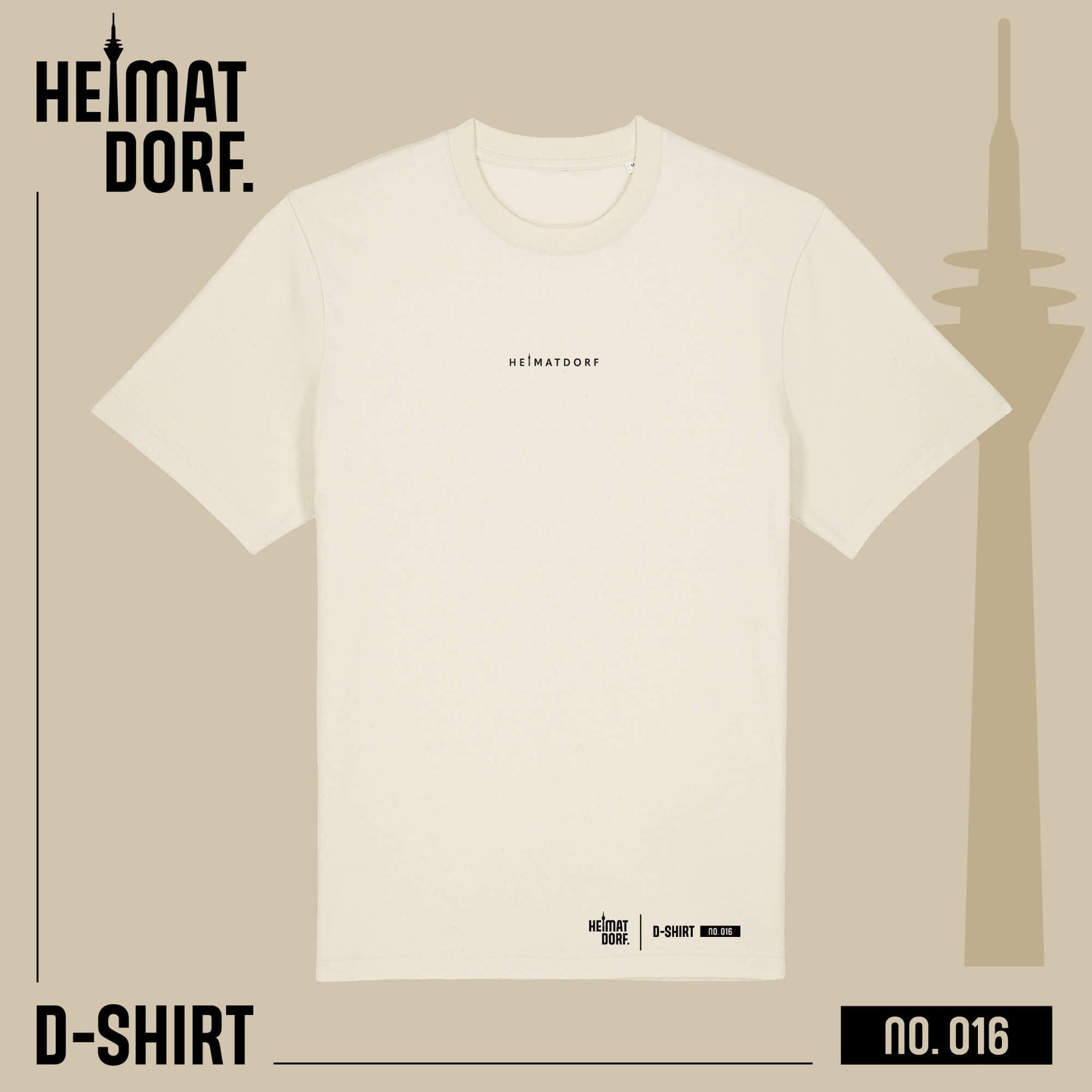 D-Shirt No. 016 | Das Düsseldorf T-Shirt