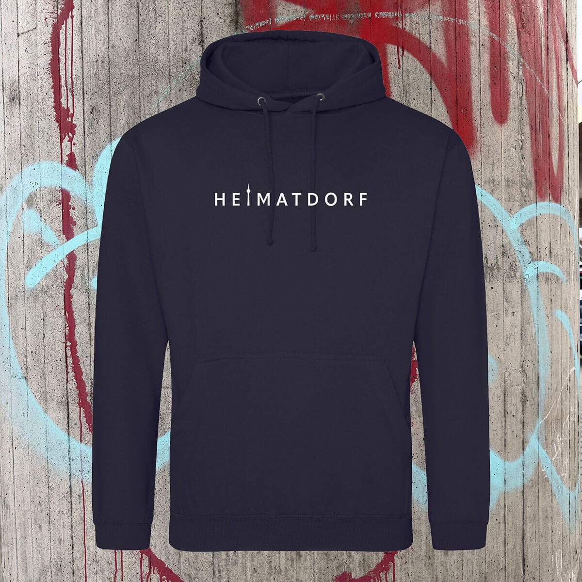 Düsseldorf Bio-Hoodie HeimatDorf new