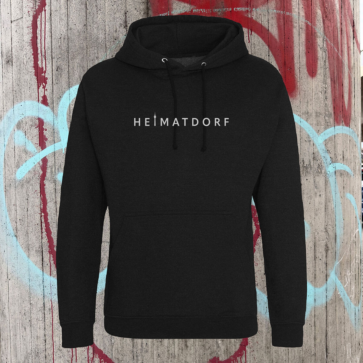 Düsseldorf Bio-Hoodie HeimatDorf new