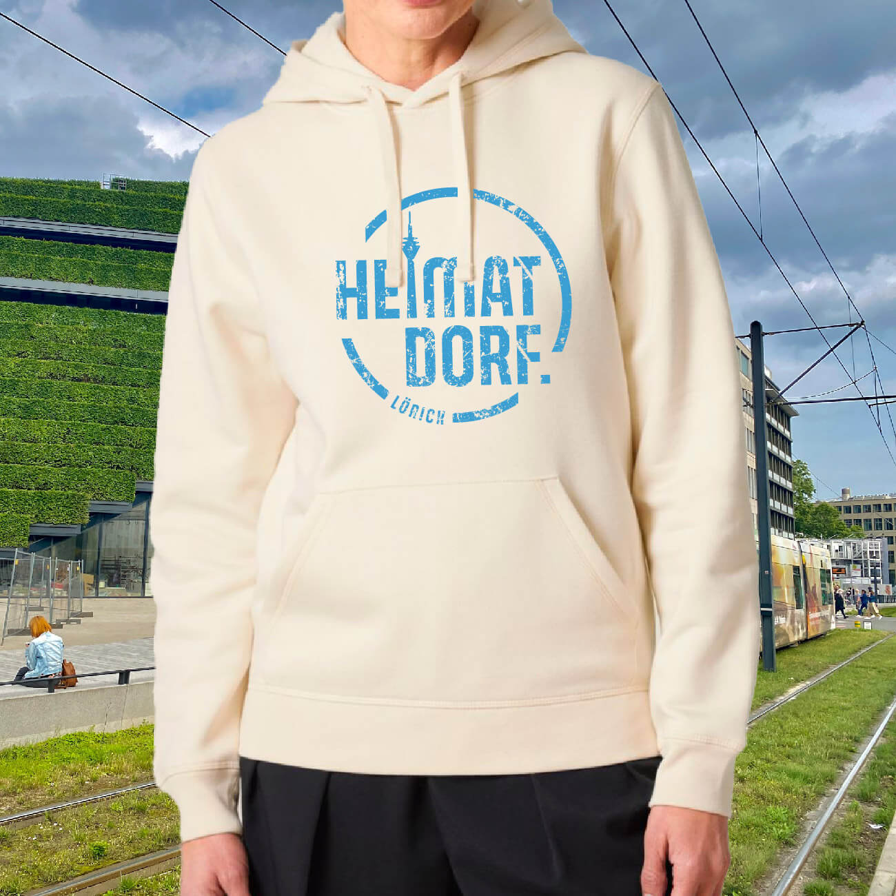 Düsseldorf HeimatDorf Stadtteil-Hoodie