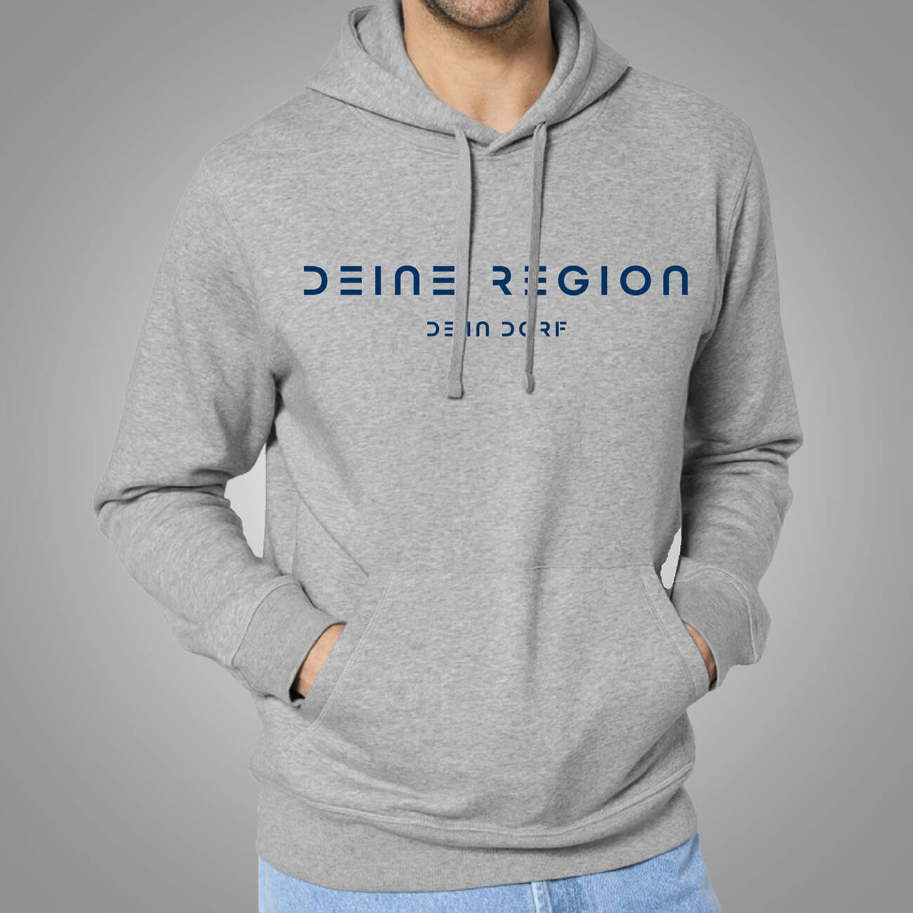 Heimat Hoodie Basic mit Deinem Wunschort