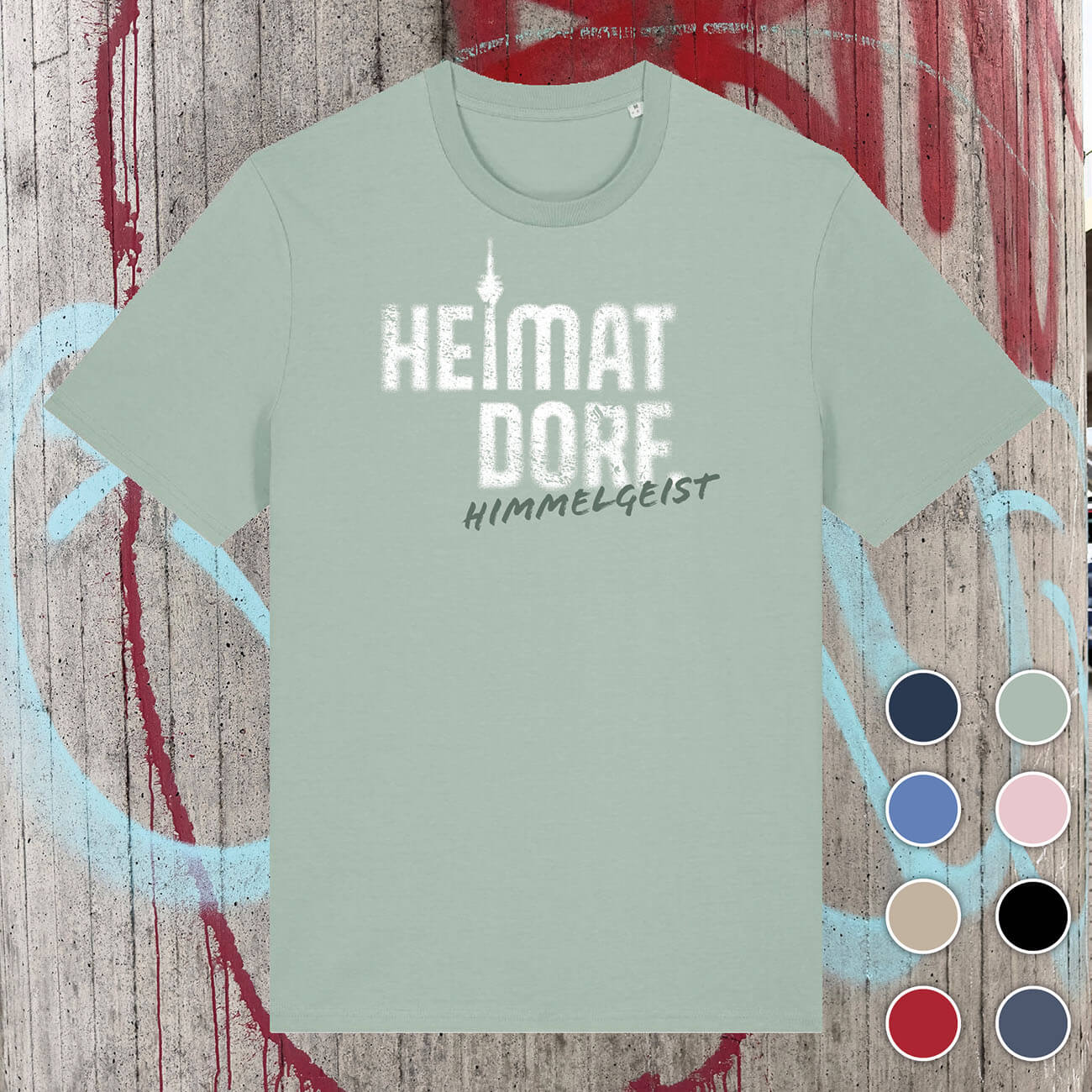 Düsseldorf Stadtteil T-Shirt "Graffiti"