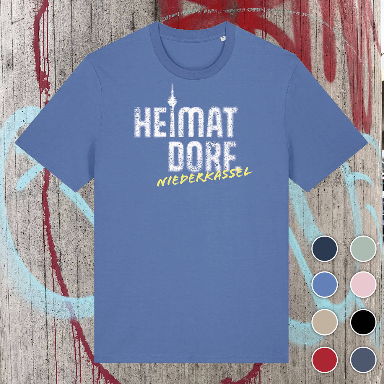 Düsseldorf Stadtteil T-Shirt "Graffiti"