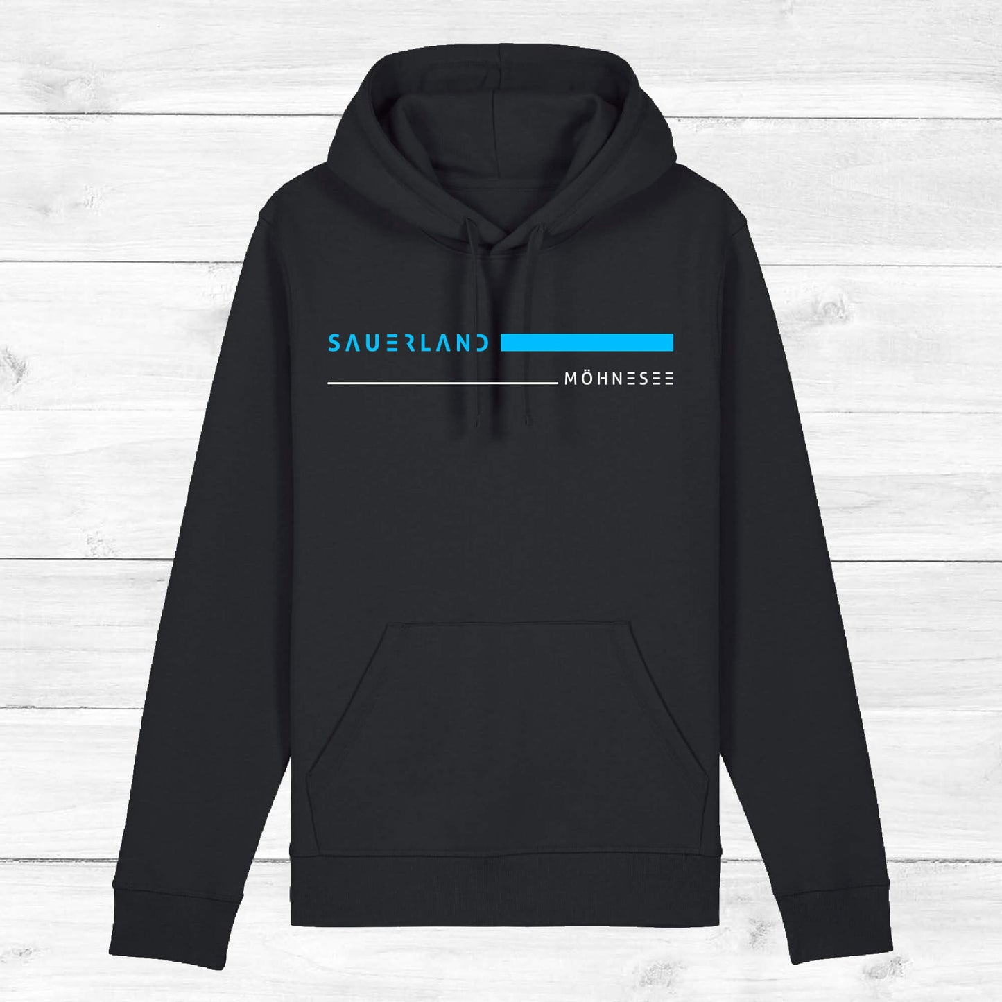 SAUERLAND DorfDesign Bio-Hoodie "Stripes"