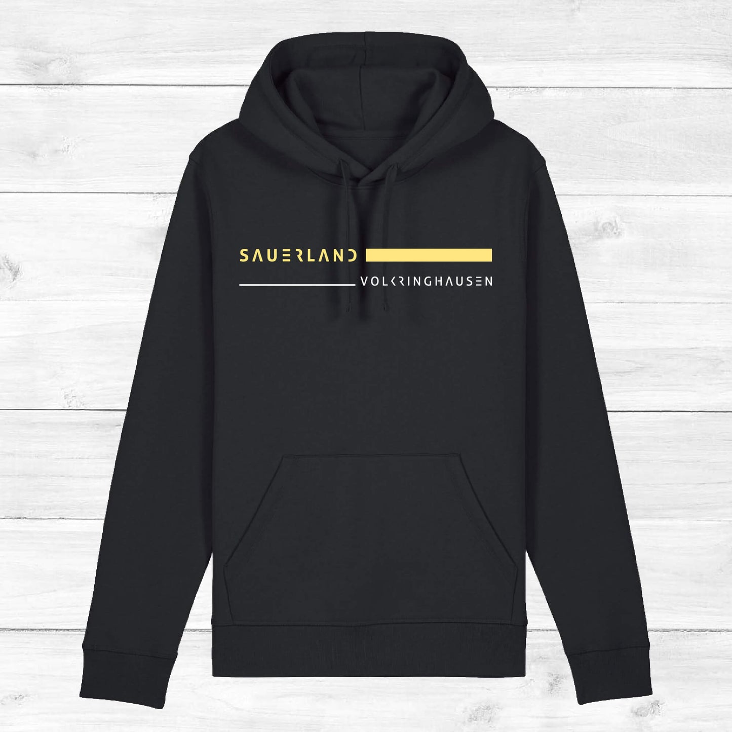 SAUERLAND DorfDesign Bio-Hoodie "Stripes"