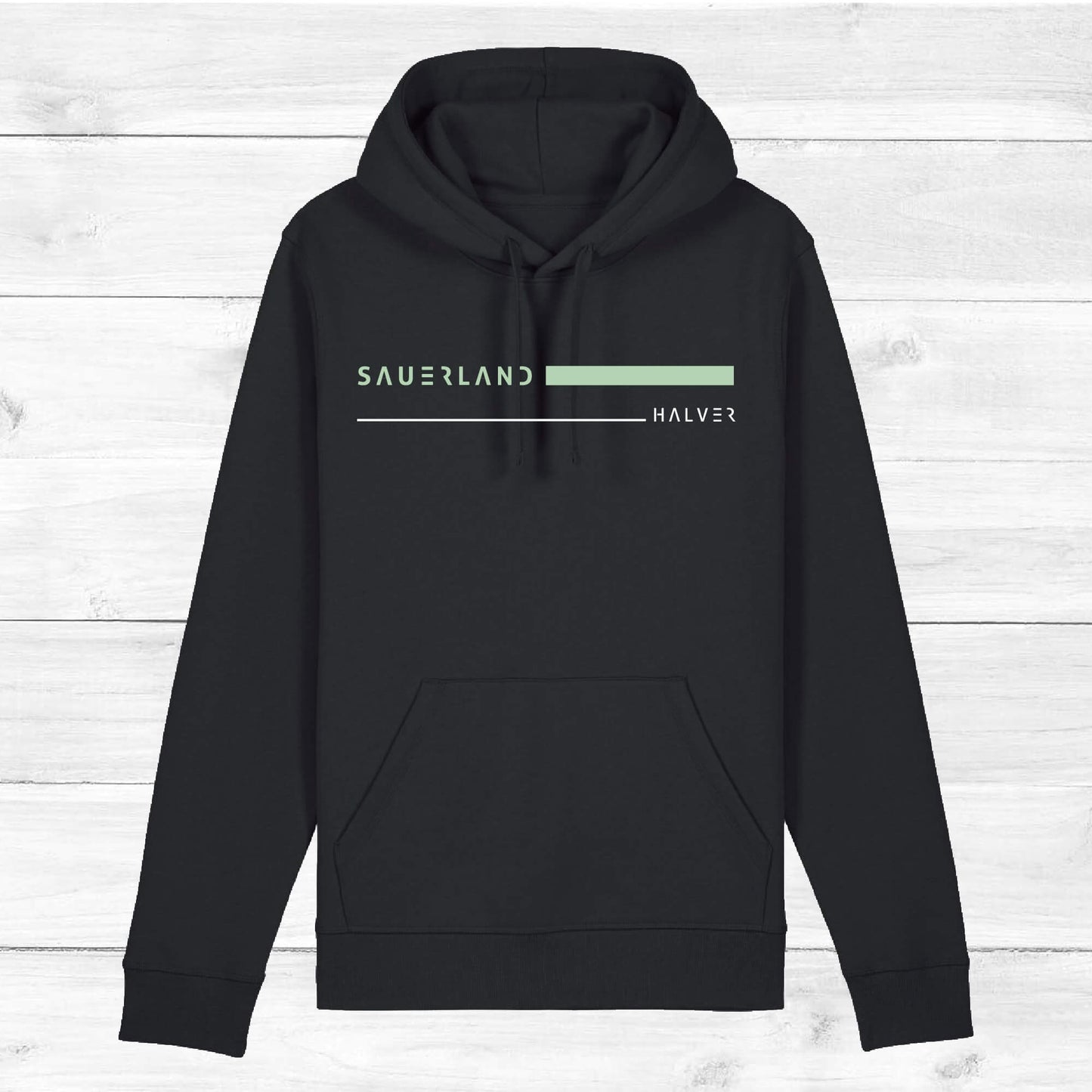 SAUERLAND DorfDesign Bio-Hoodie "Stripes"