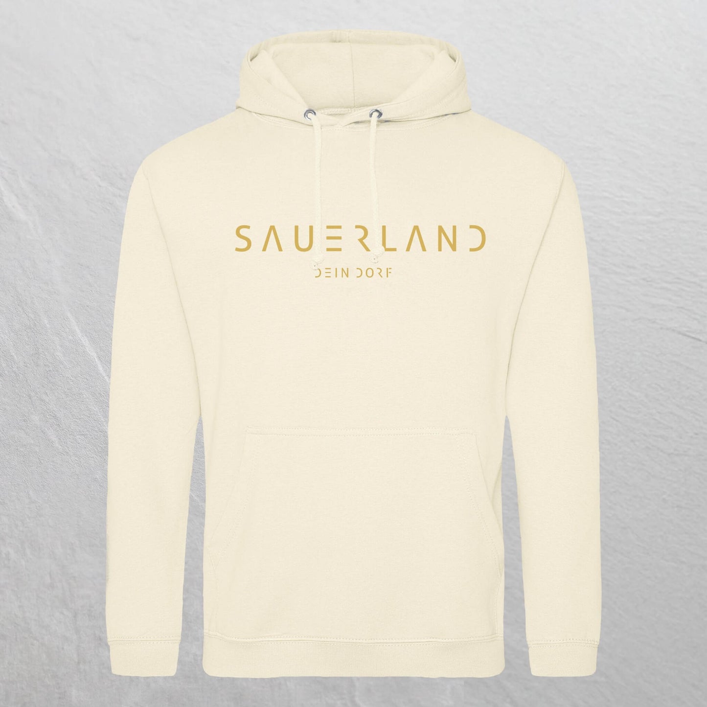 Produktfoto des Sauerland Hoodie Dorfdesign 2.0 in milkshake