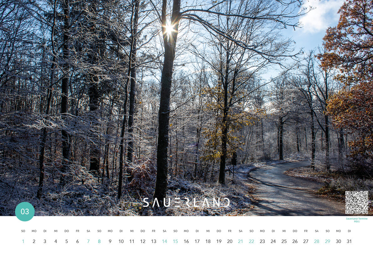 Sauerland Kalender 2026