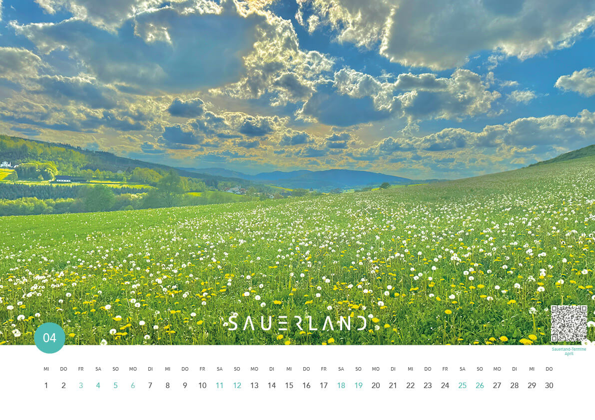 Sauerland Kalender 2026