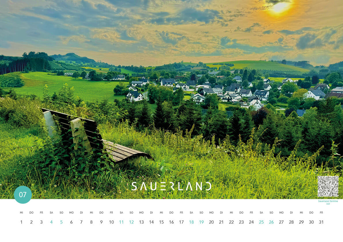 Sauerland Kalender 2026