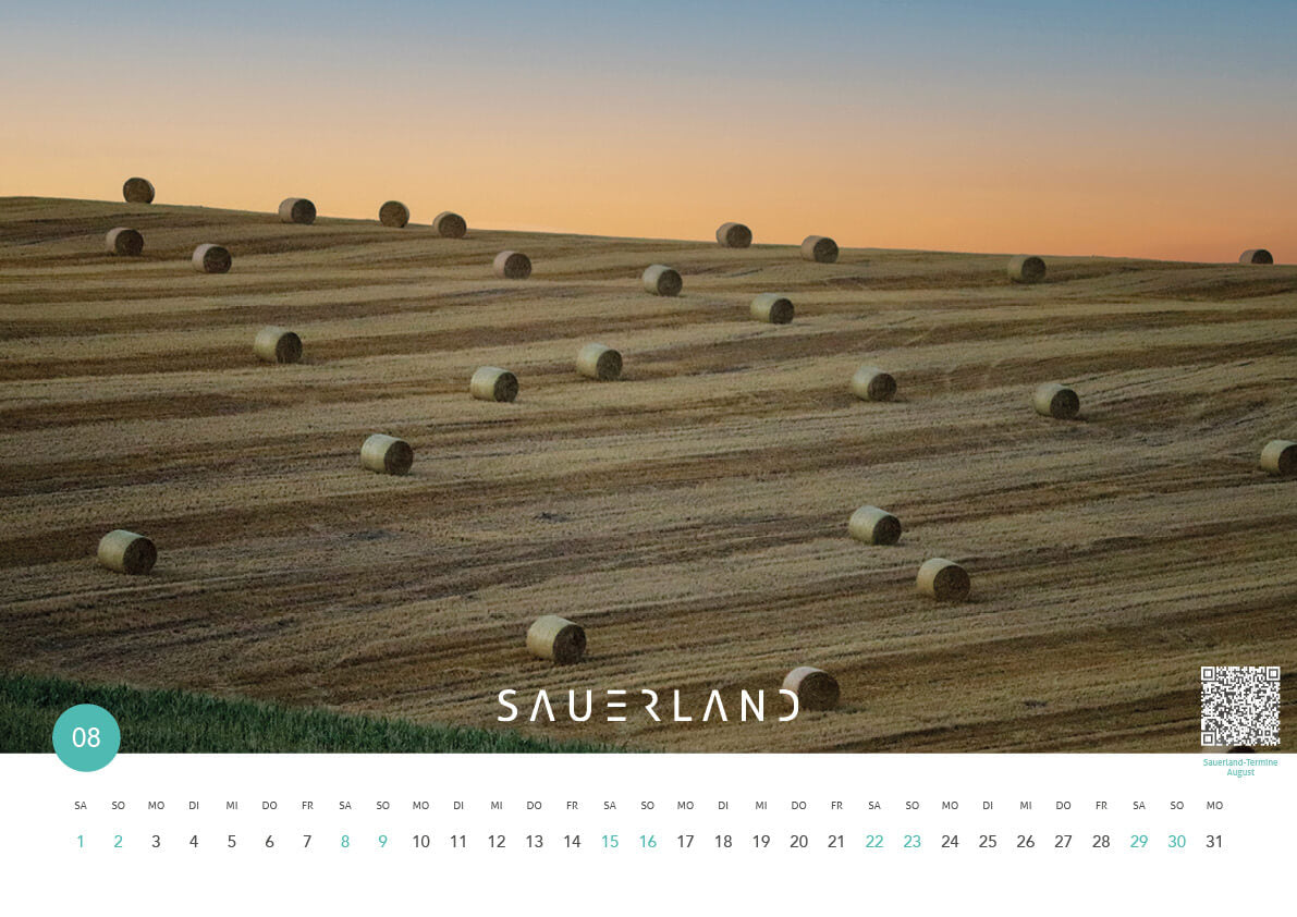 Sauerland Kalender 2026