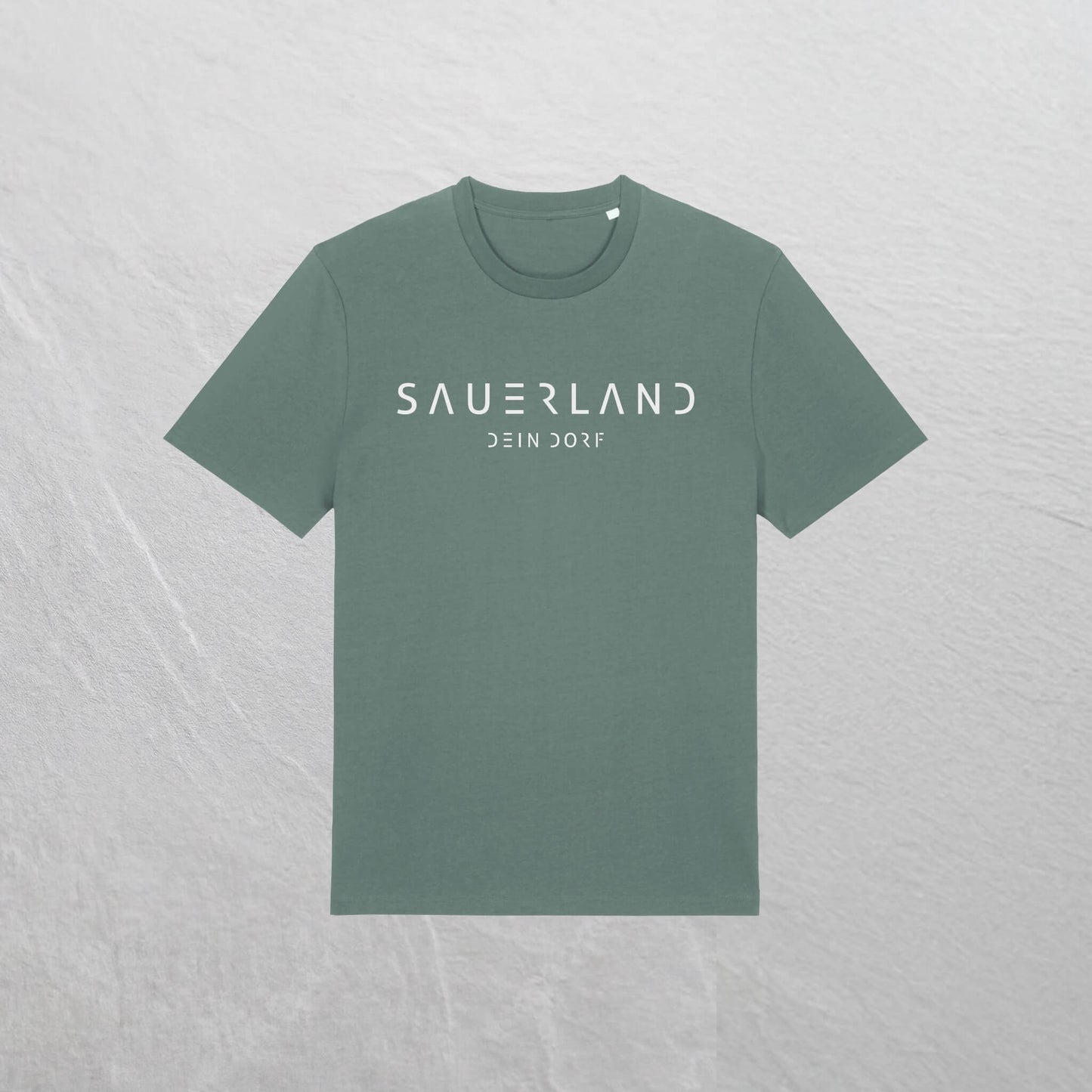 Produktfoto des personalisierbaren newSAUERLAND T-Shirt im Dorfdesign mit Deinem Dorf in der Farbe gruen