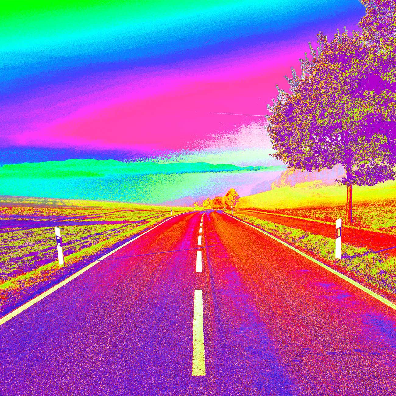 Popart Bild "Rush Hour"