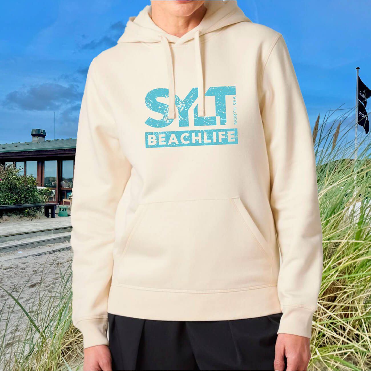 Sylt Hoodie Beachlife – Cut Out