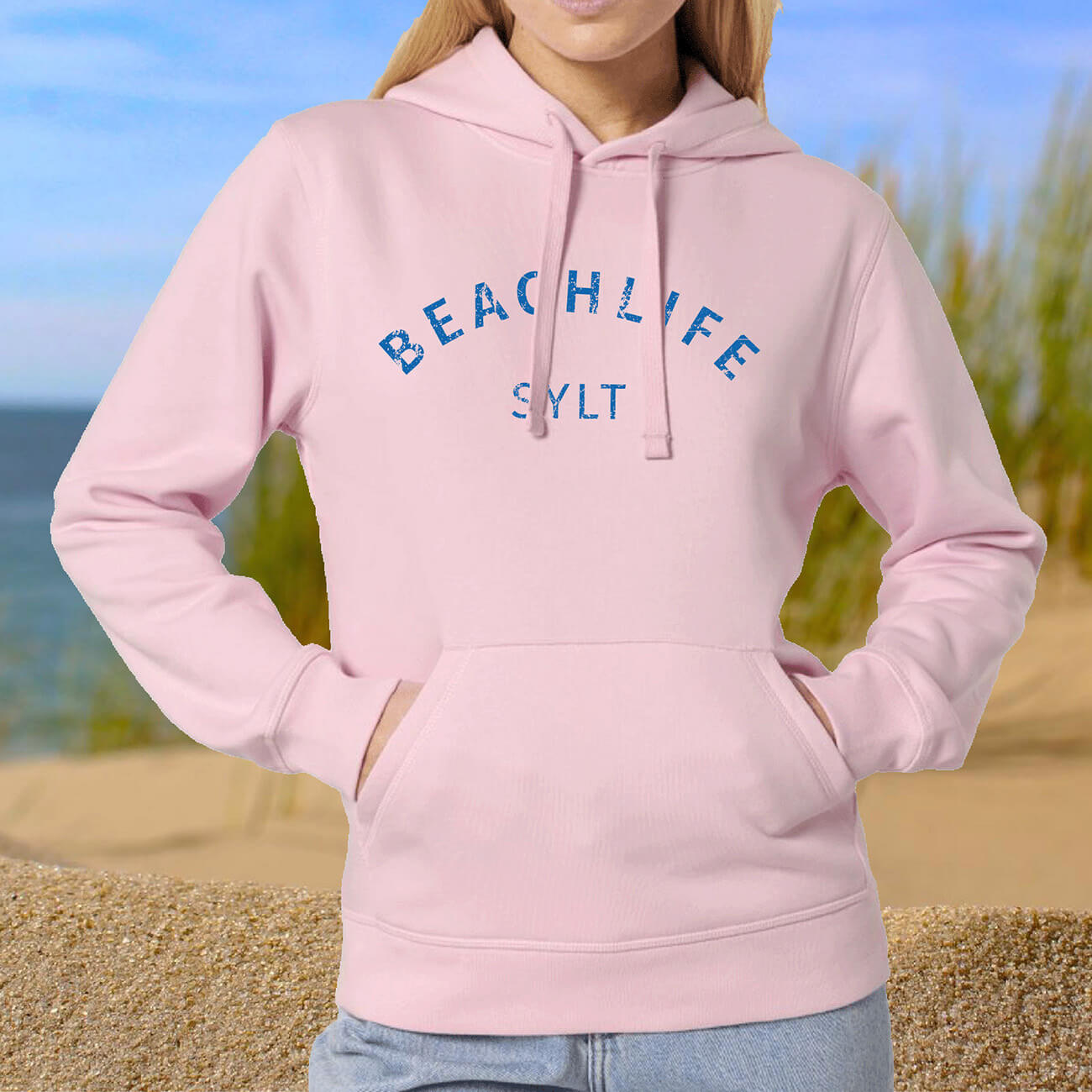 Sylt Hoodie Beachlife - curved edition