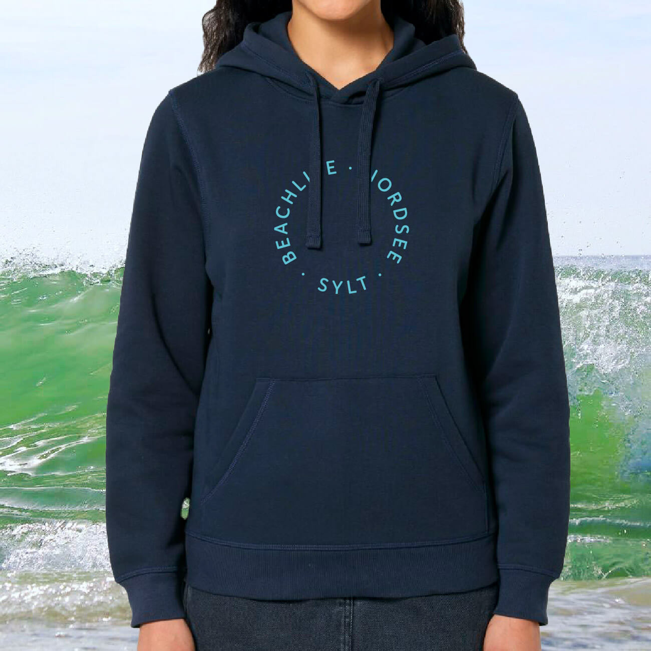 Sylt Hoodie "Beachlife Round"
