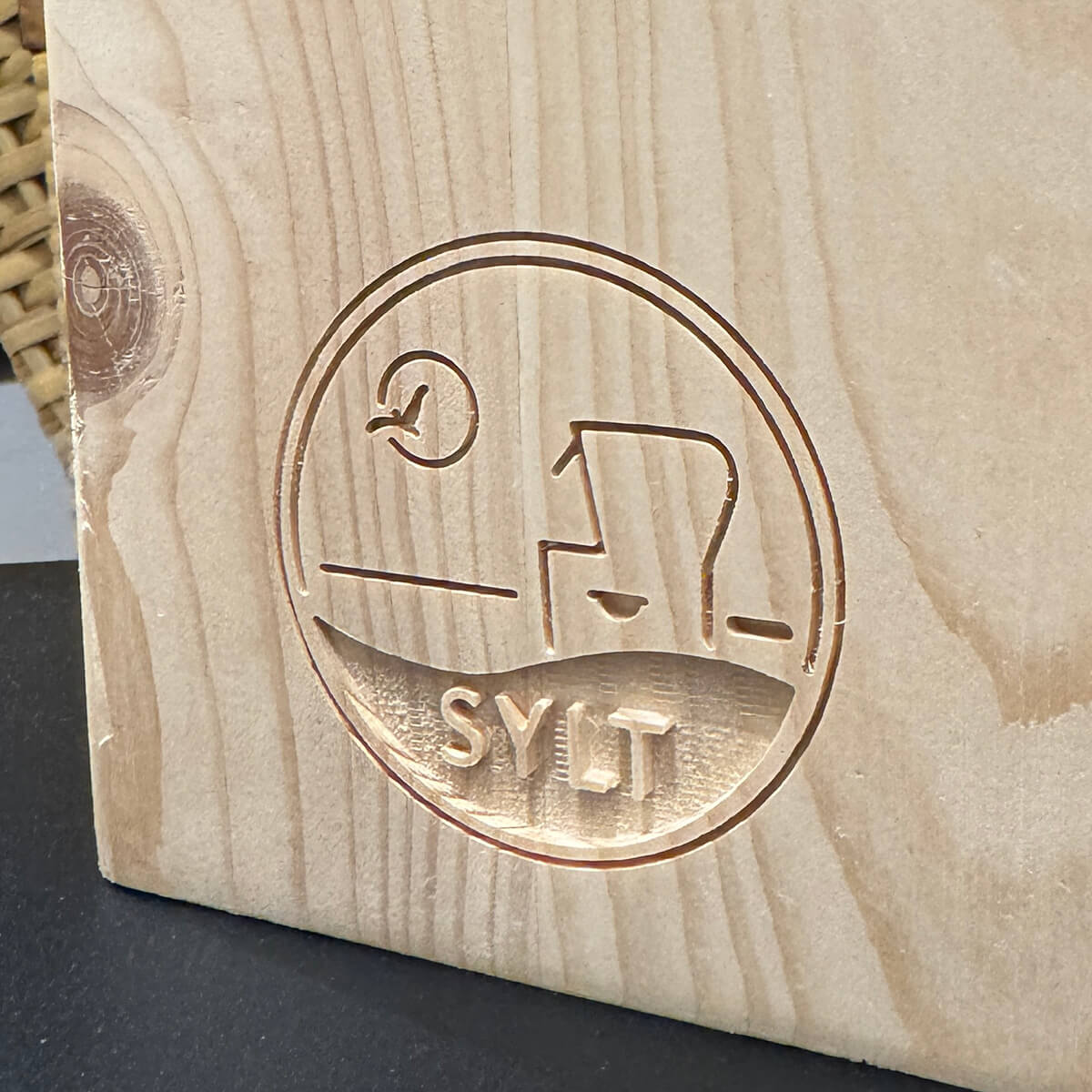 Sylt Teelichtwürfel – Einzelstück