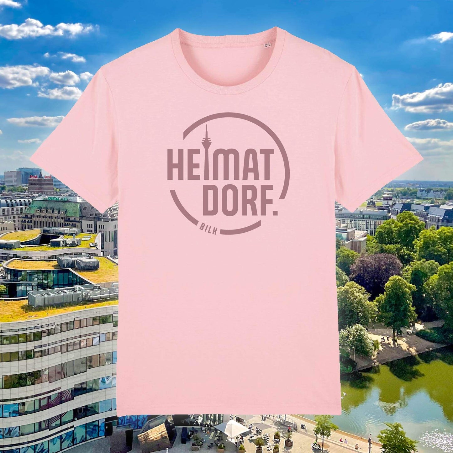 Düsseldorf HeimatDorf Stadtteil-T-Shirt