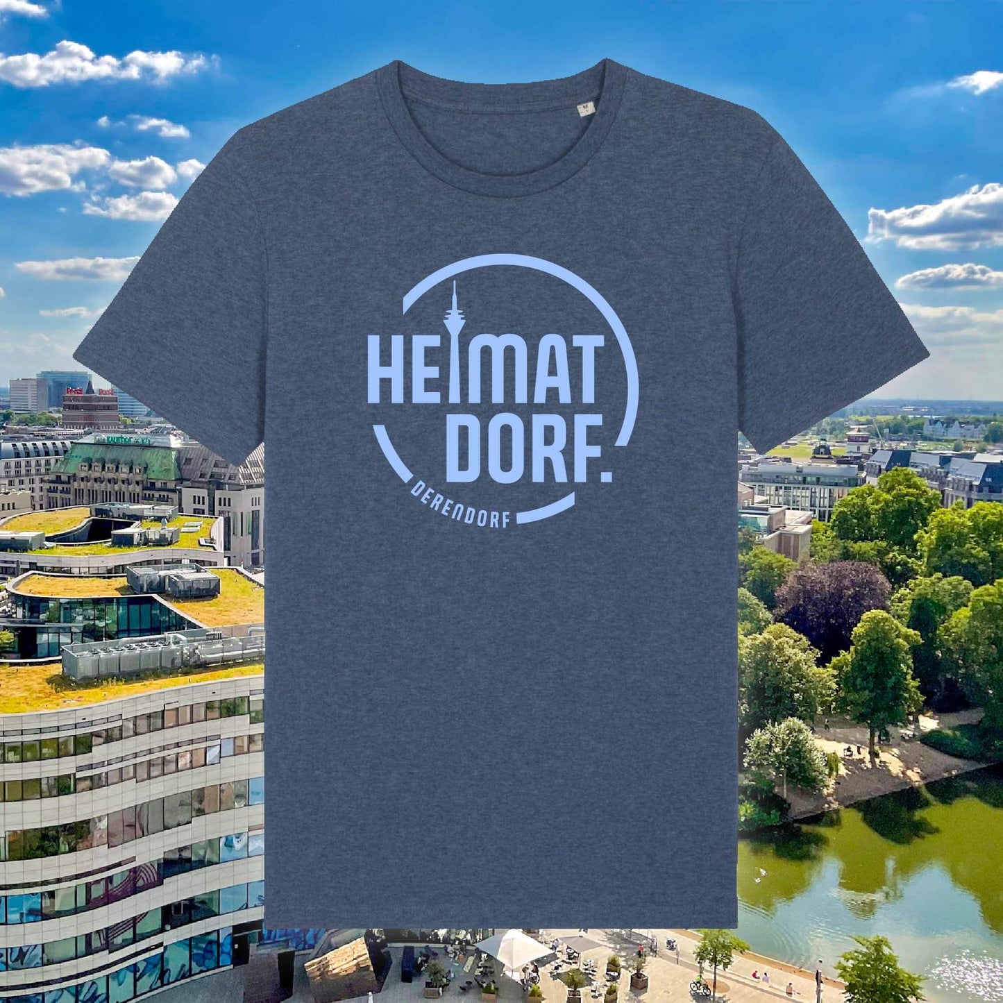 Düsseldorf HeimatDorf Stadtteil-T-Shirt