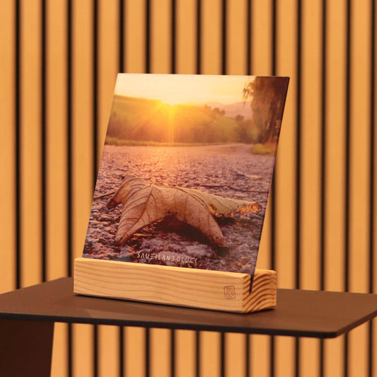 Sauerland Acrylbild Set „Herbstblatt“