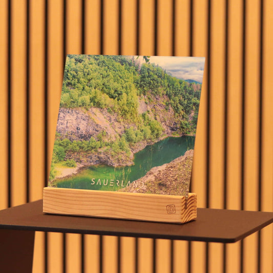 Sauerland Acrylbild Set „Bergsee“