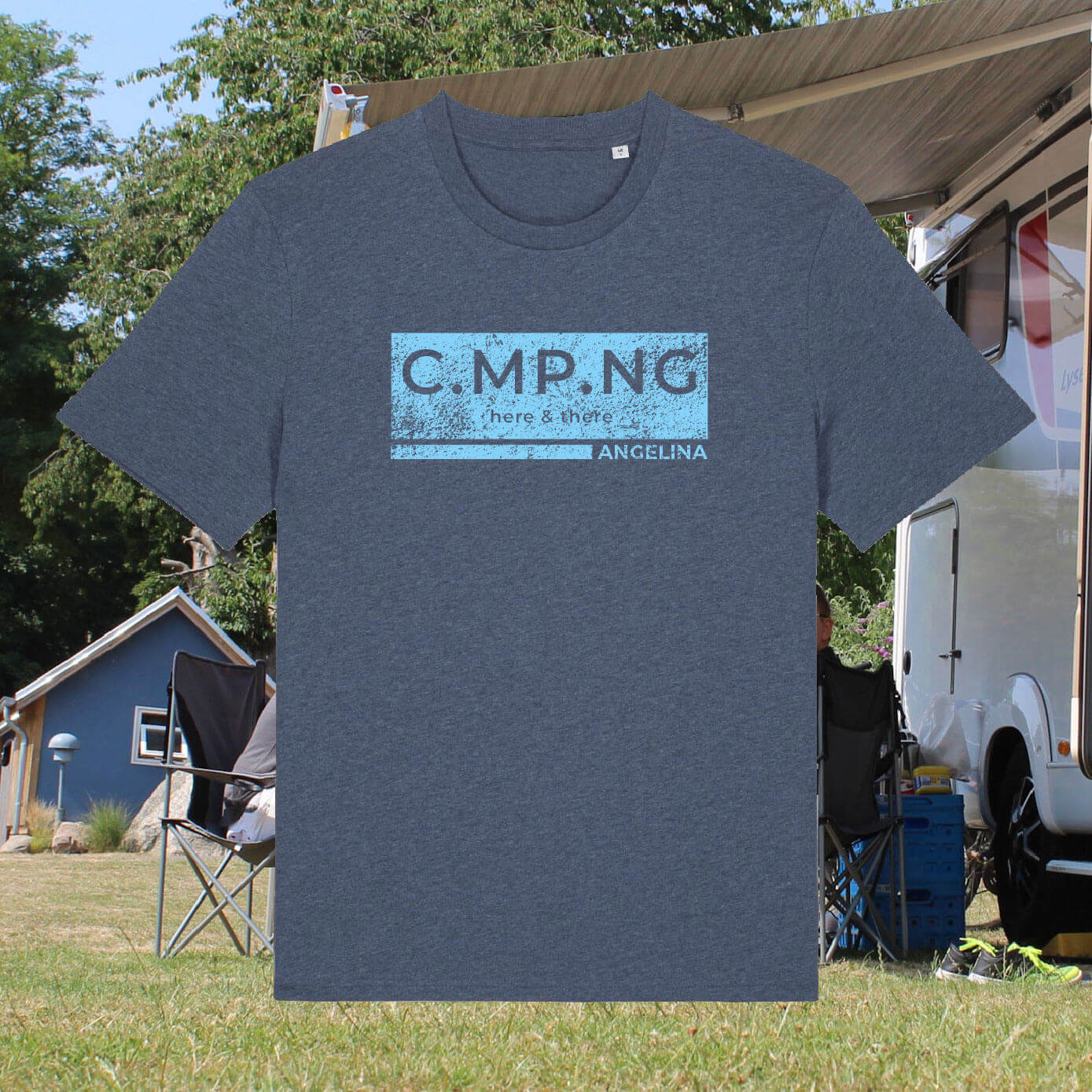 Camping T-Shirt C.MP.NG - boxed