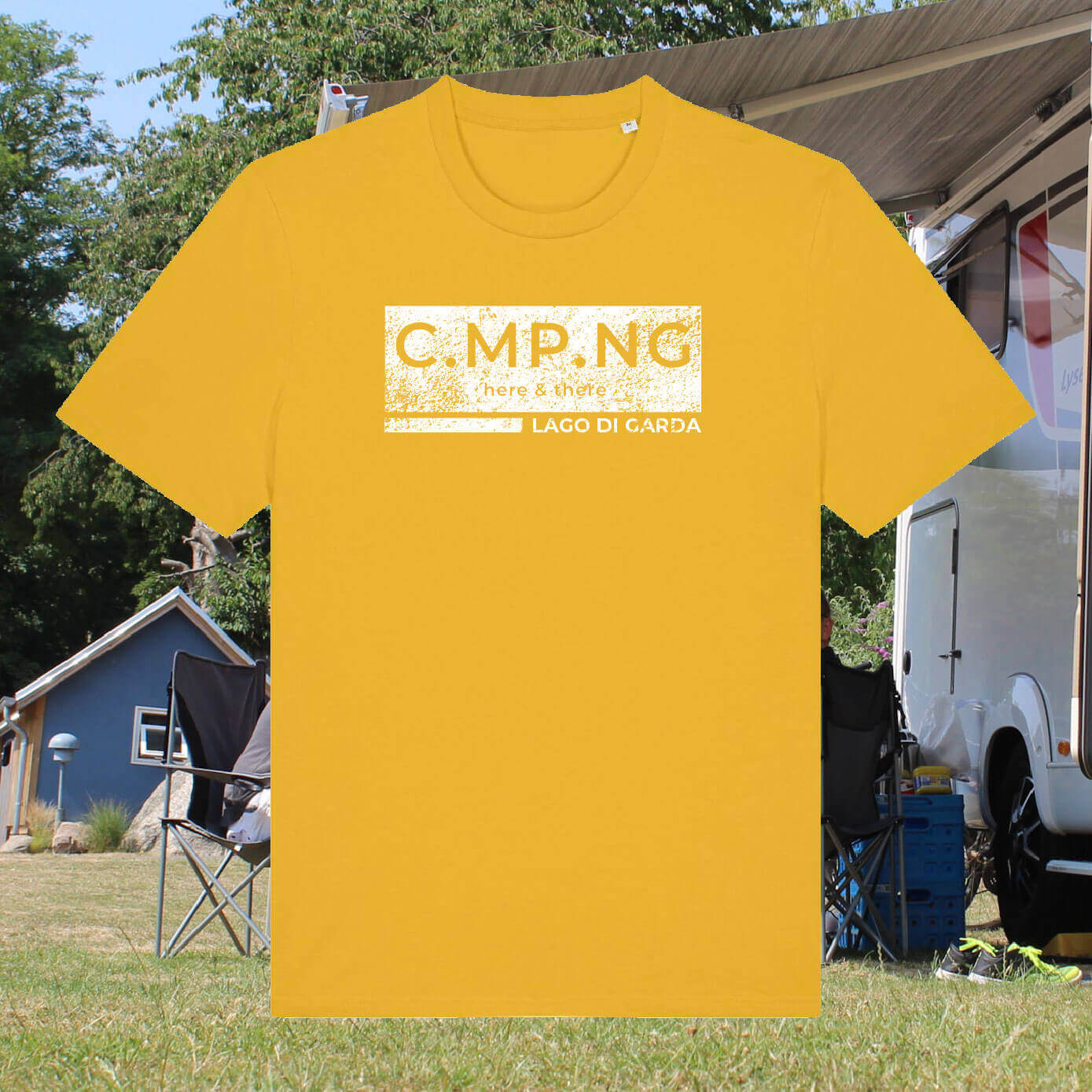 Camping T-Shirt C.MP.NG - boxed