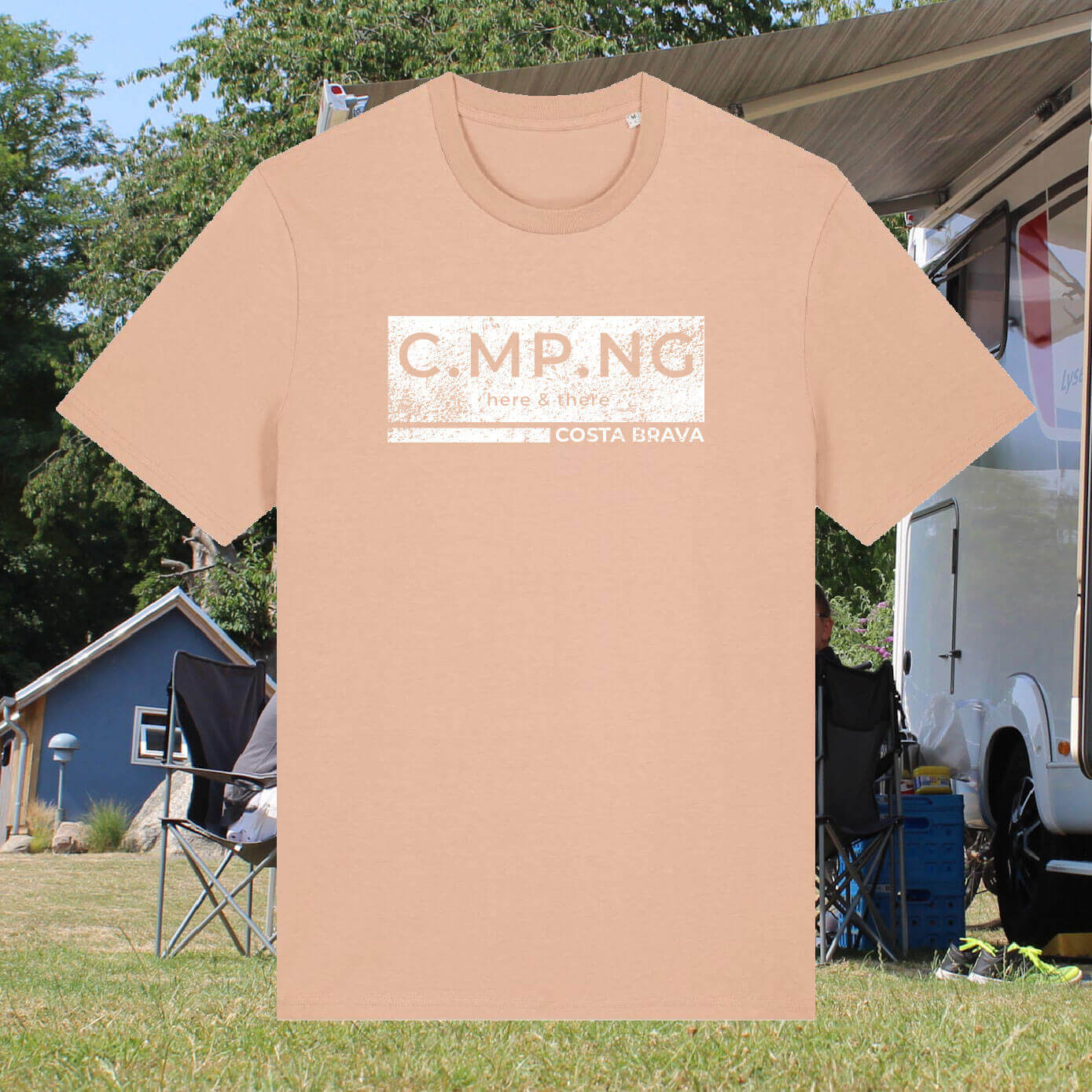 Camping T-Shirt C.MP.NG - boxed