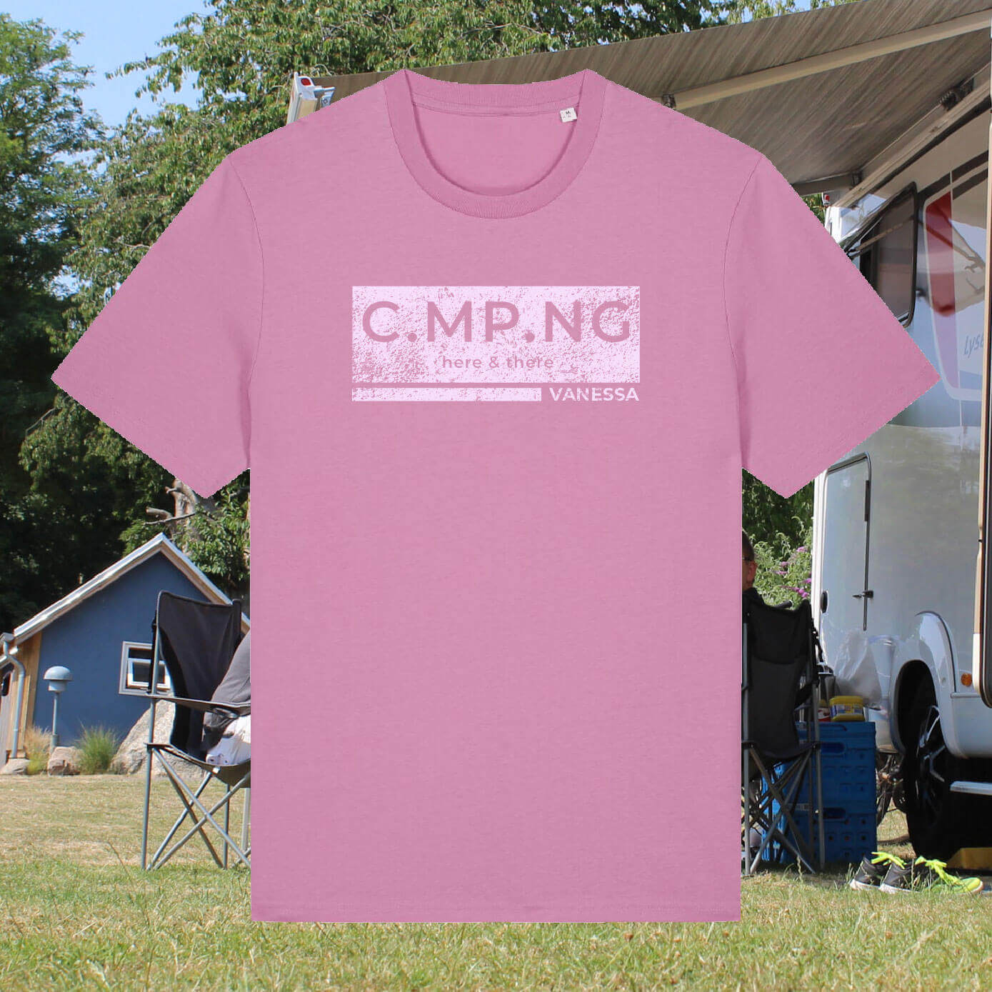 Camping T-Shirt C.MP.NG - boxed