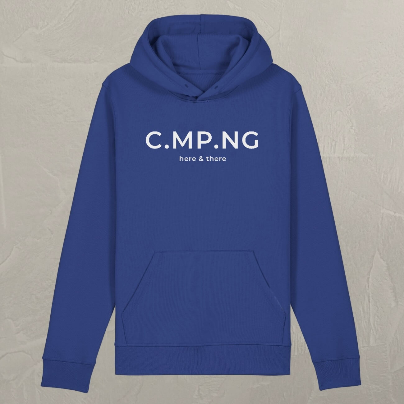 Produktfoto des C.MP.NG original Hoodies in der Farbe Abenddämmerung.