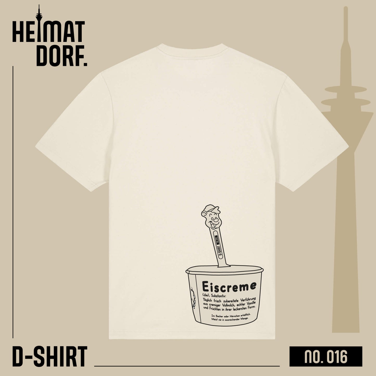 D-Shirt No. 016 | Das Düsseldorf T-Shirt