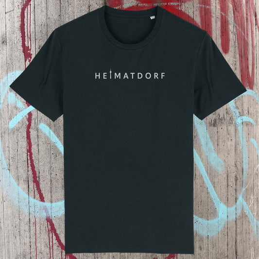 Düsseldorf T-Shirt in schwarz mit Heimatdorf Schriftzug