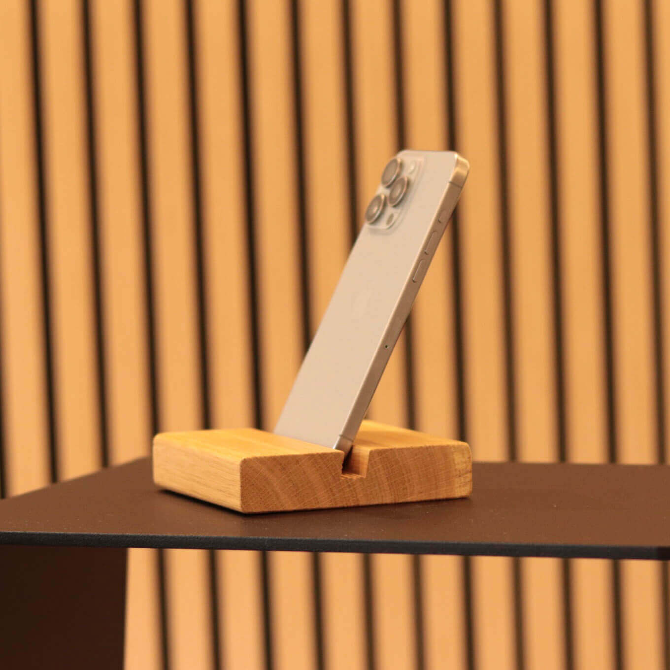 Echtholz Handybank „S“