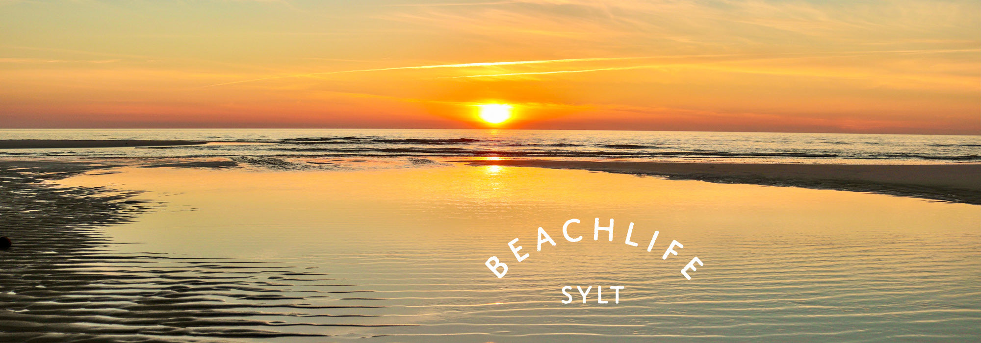 Sylt Beachlife: Sonnenuntergang am Sylter Nordseestrand