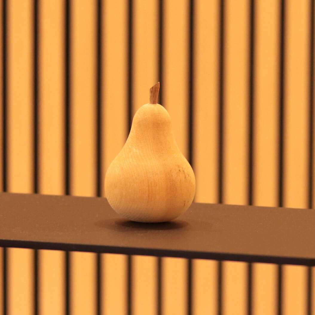 Holz Birne