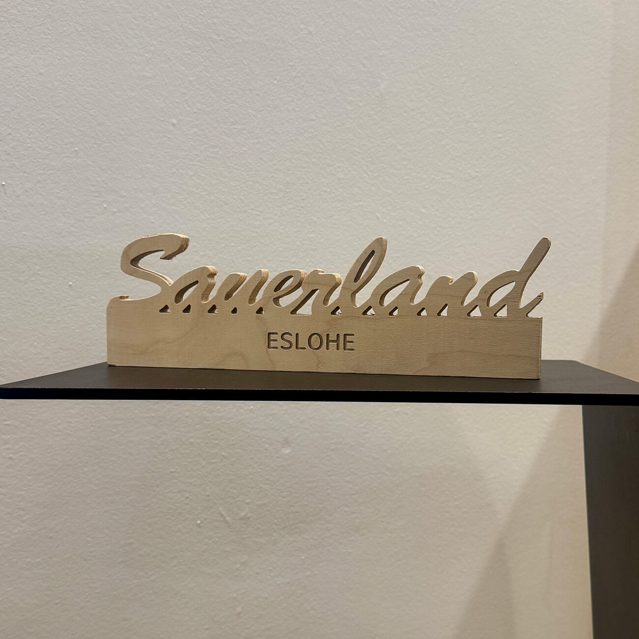 Holzschriftzug Sauerland Eslohe