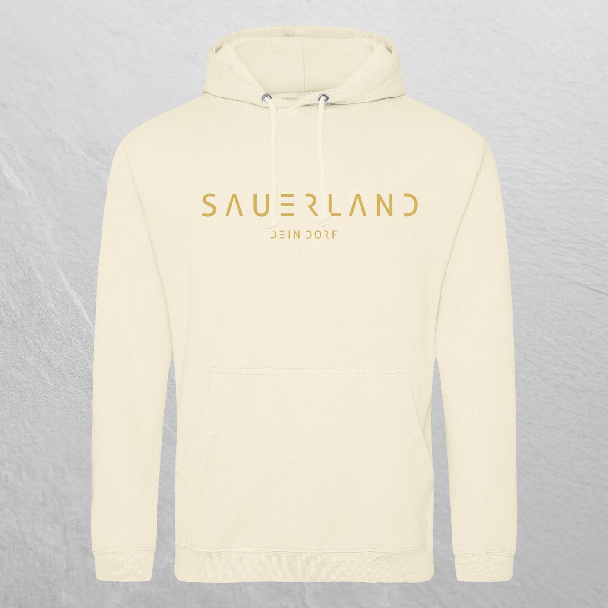 Produktfoto des Sauerland Hoodie Dorfdesign 2.0 in milkshake