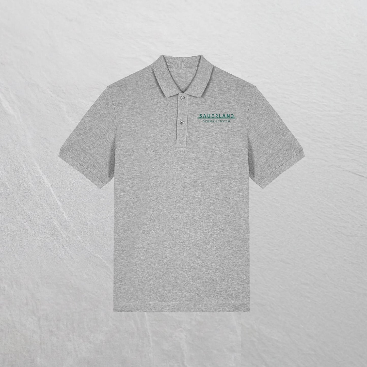 Produktfoto des SAUERLANDesign schützenfest Poloshirt in heather grey