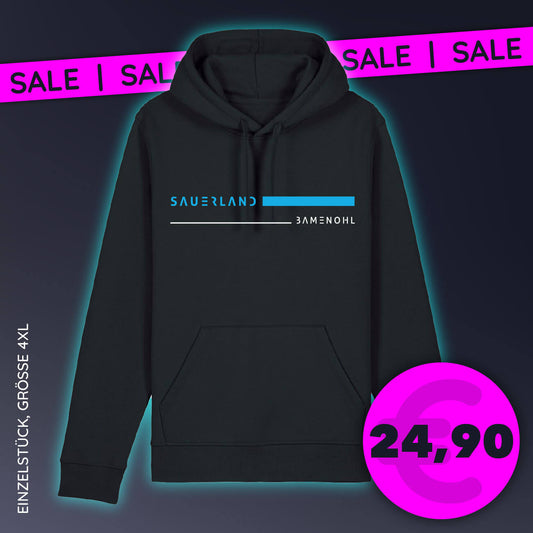 SAUERLAND DorfDesign Bio-Hoodie "Stripes" - Bamenohl