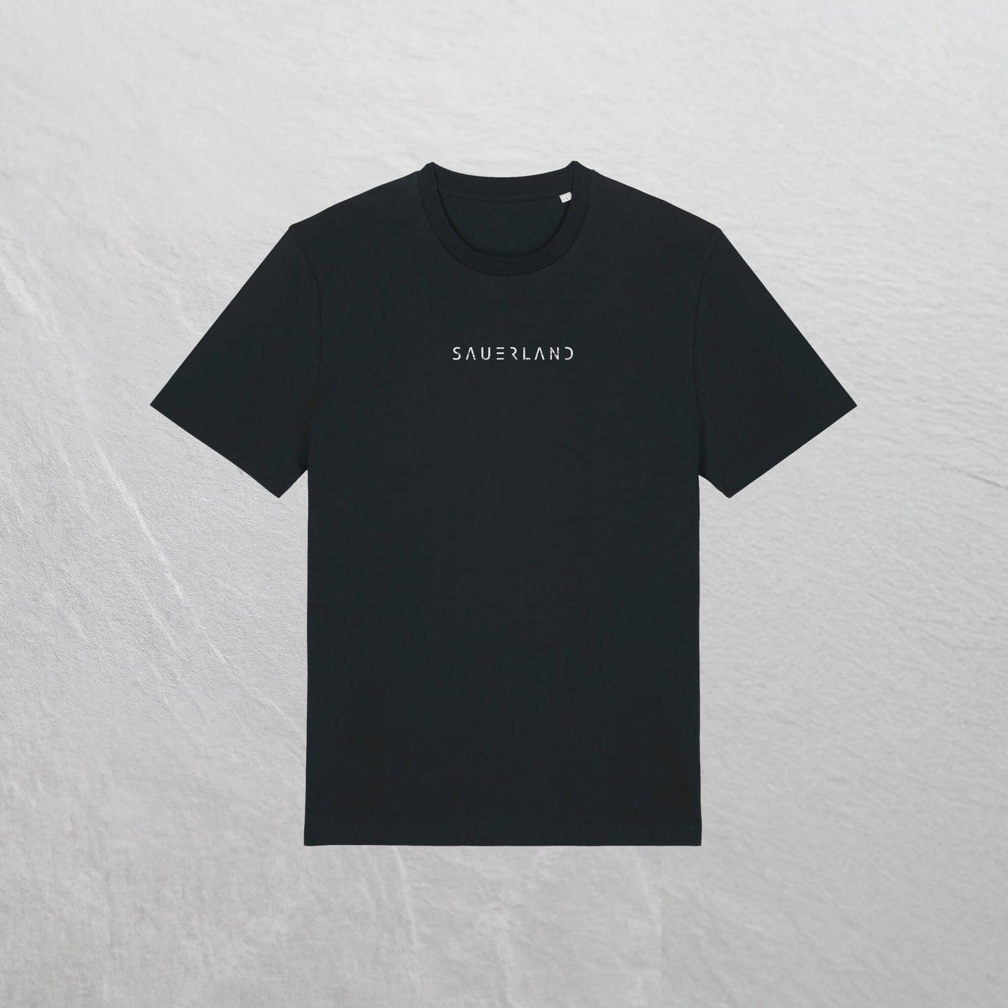 Produkfoto des Sauerland T-Shirt mit Backprint in schwarz