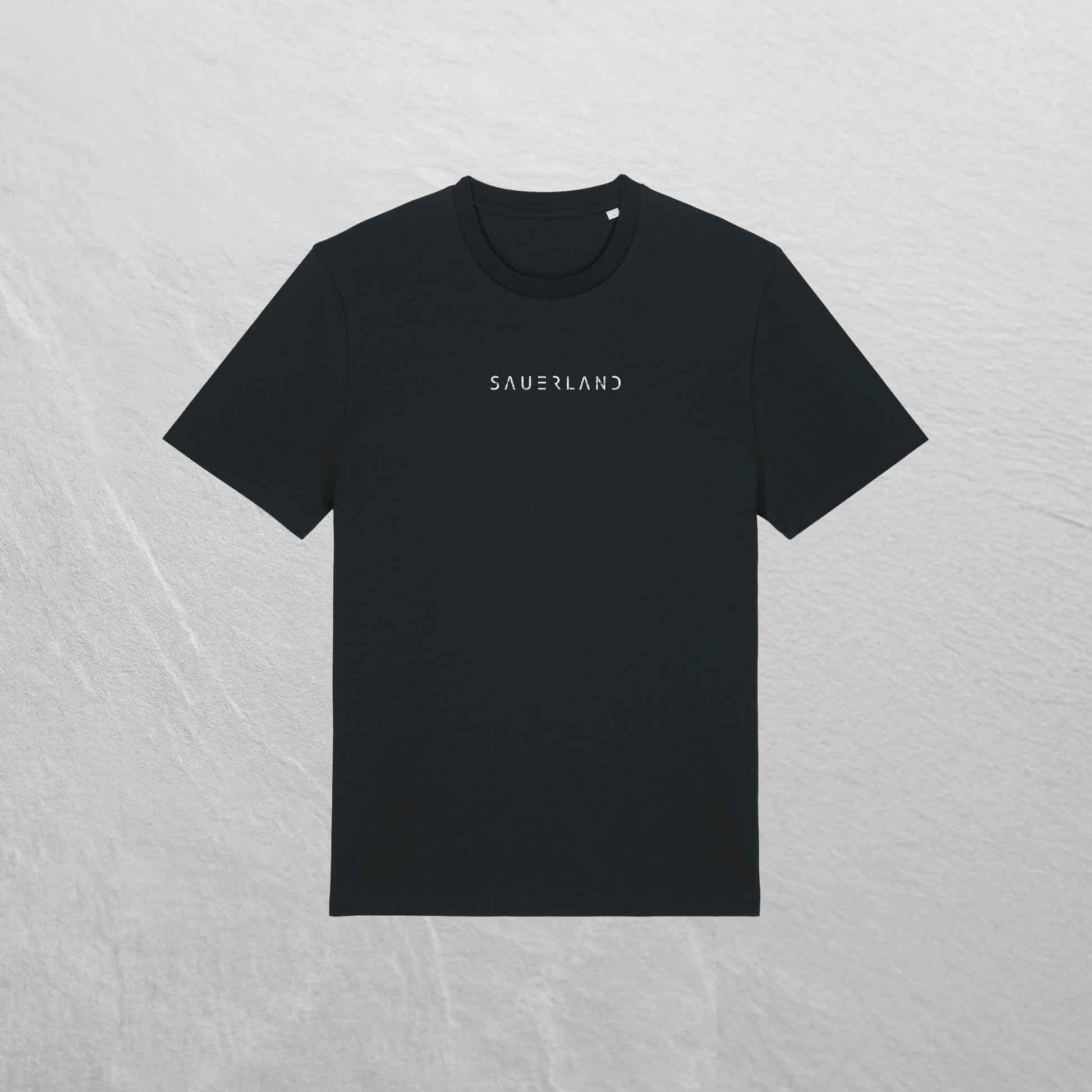Produkfoto des Sauerland T-Shirt mit Backprint in schwarz
