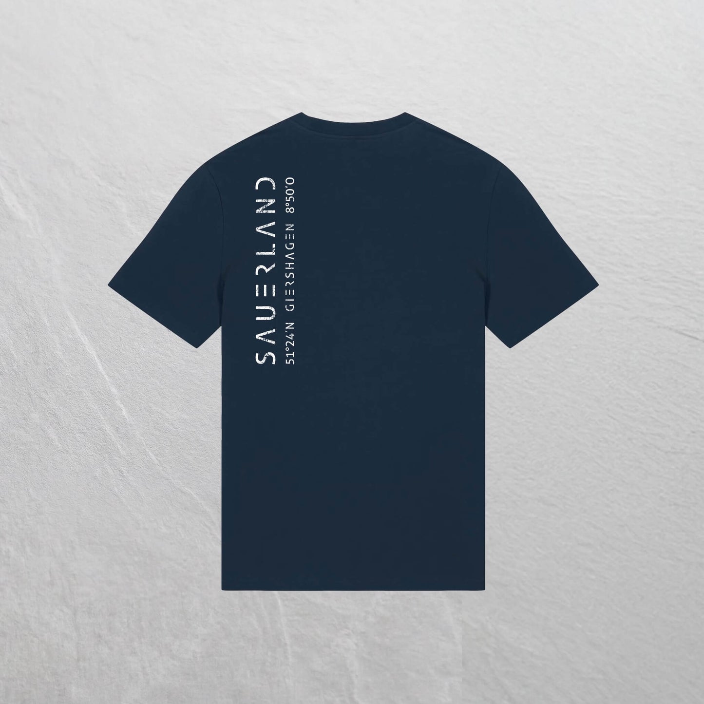 Produkfoto des Sauerland T-Shirt mit Backprint in navy