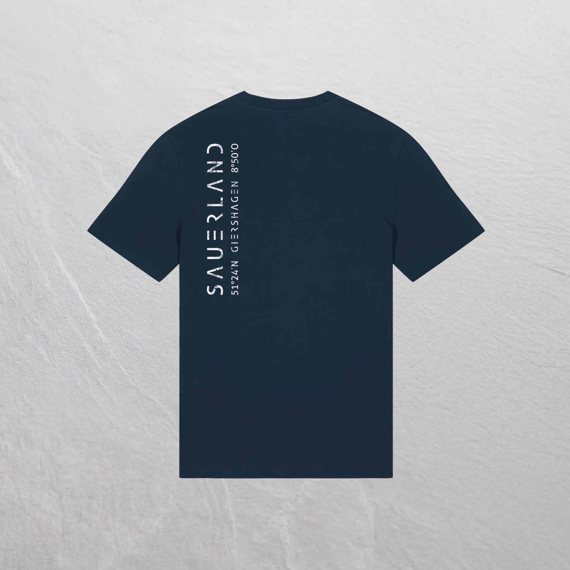 Produkfoto des Sauerland T-Shirt mit Backprint in navy