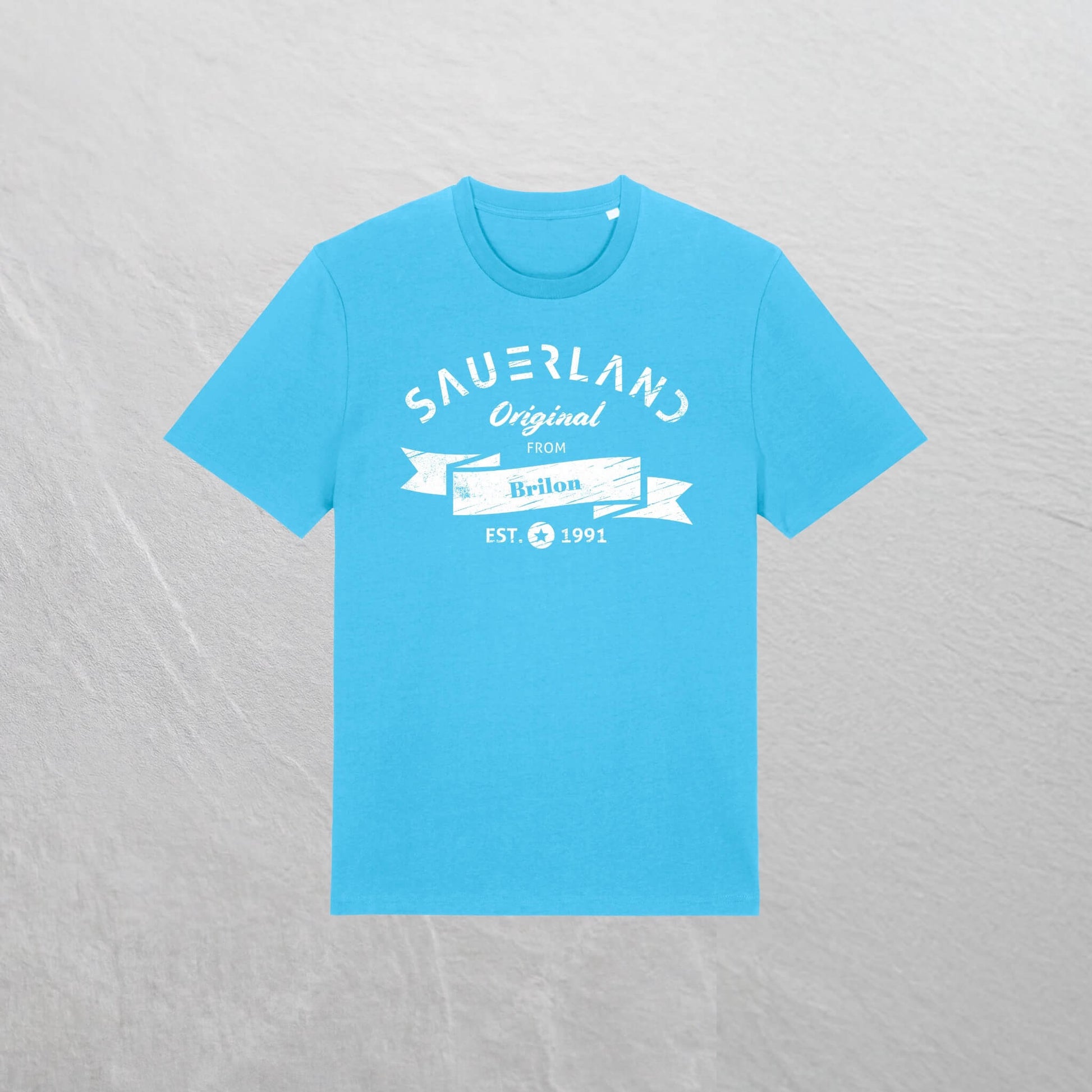 Produktfoto des newSAERLAND Original from T-Shirt in der Farbe azur