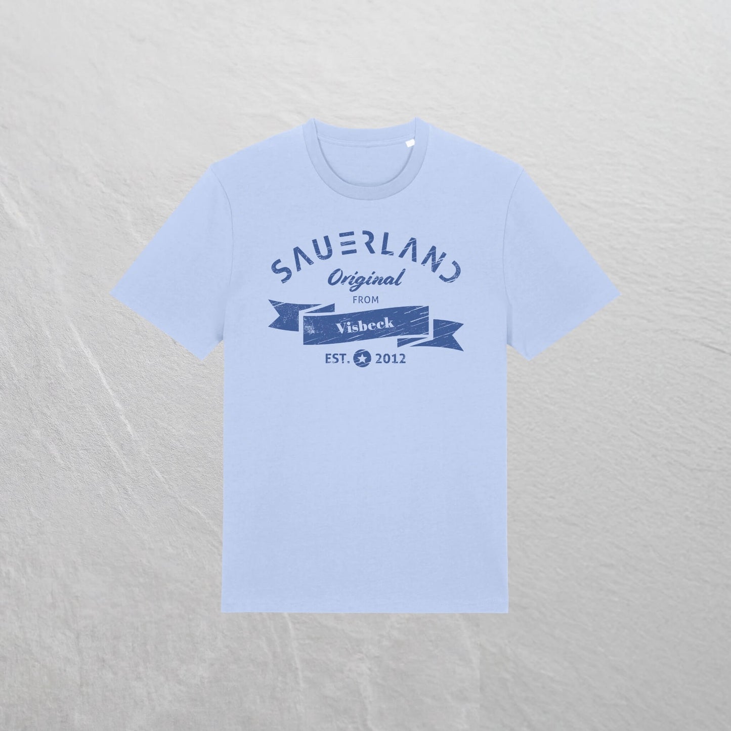 Produktfoto des newSAERLAND Original from T-Shirt in der Farbe Hellblau.