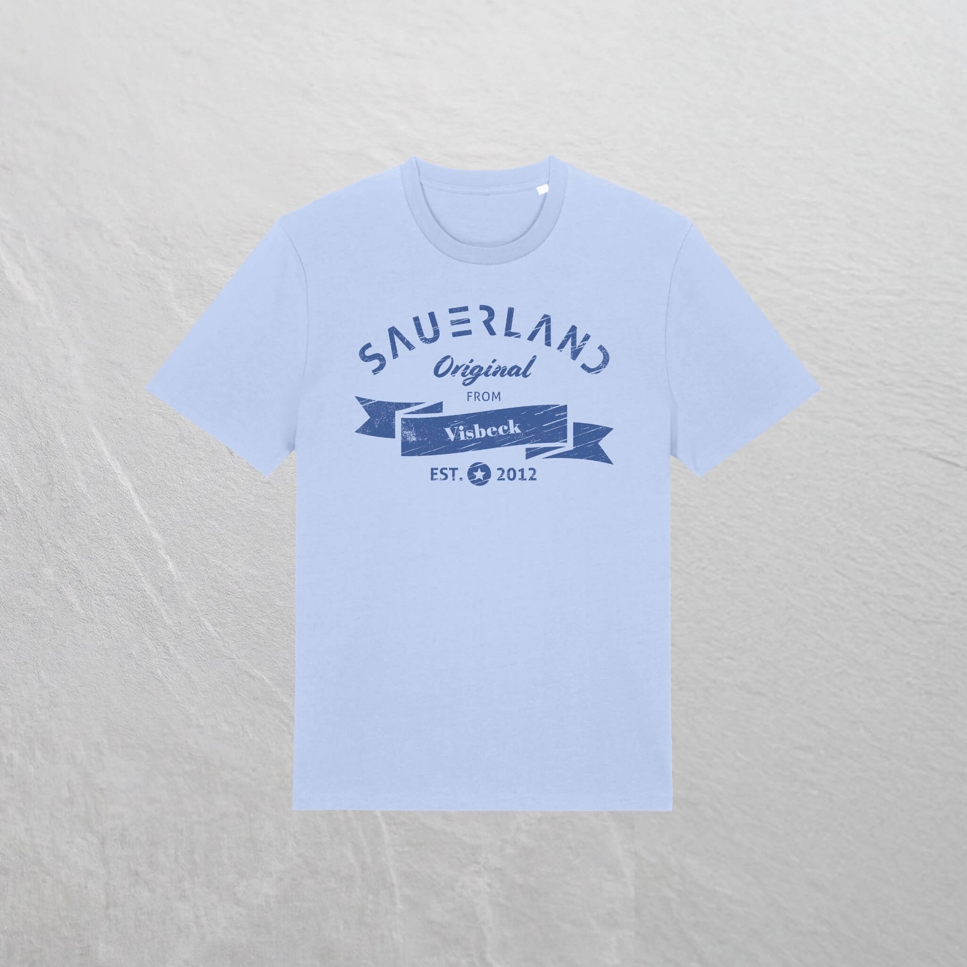 Produktfoto des newSAERLAND Original from T-Shirt in der Farbe Hellblau.