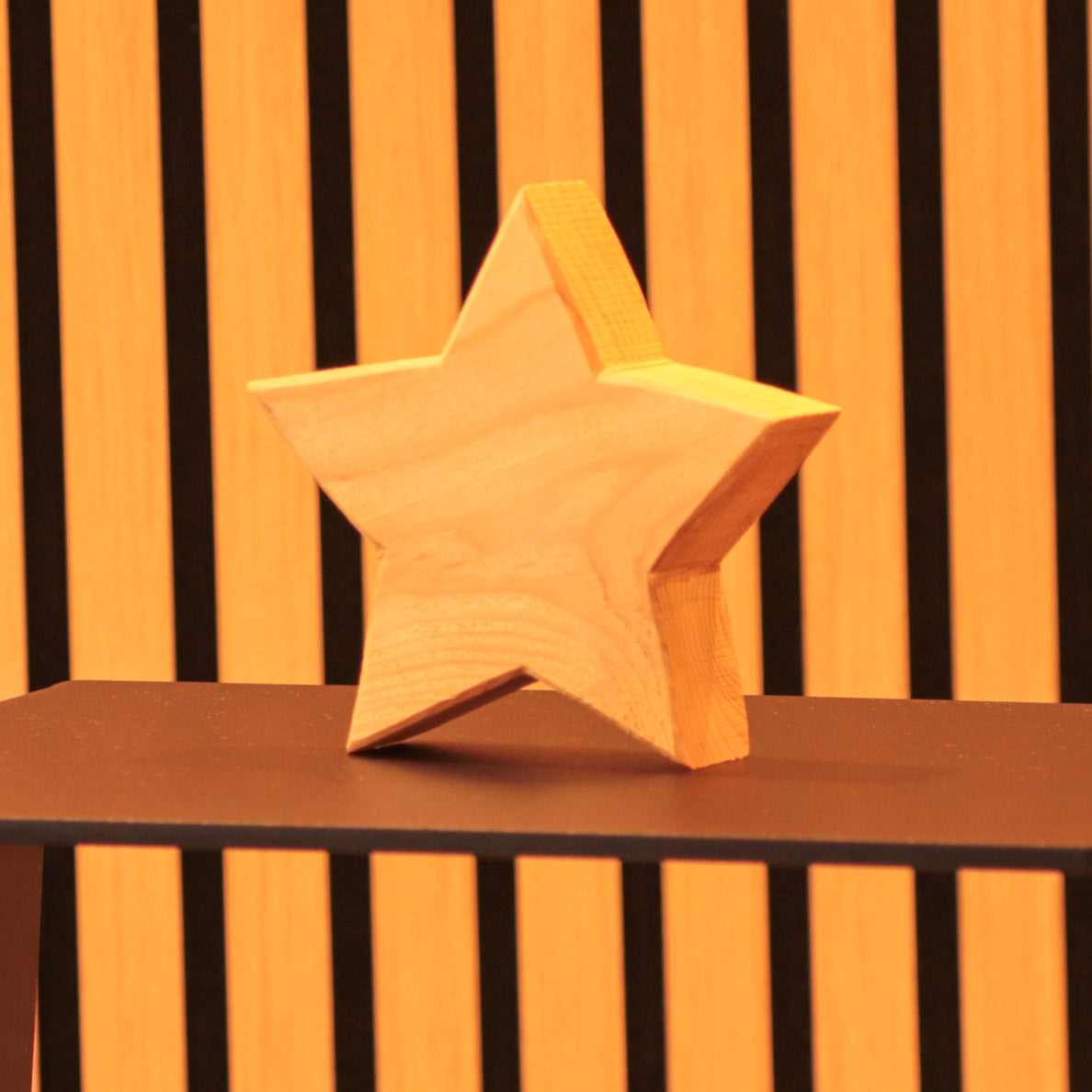 Stern aus Holz