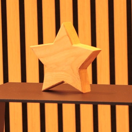 Stern aus Holz