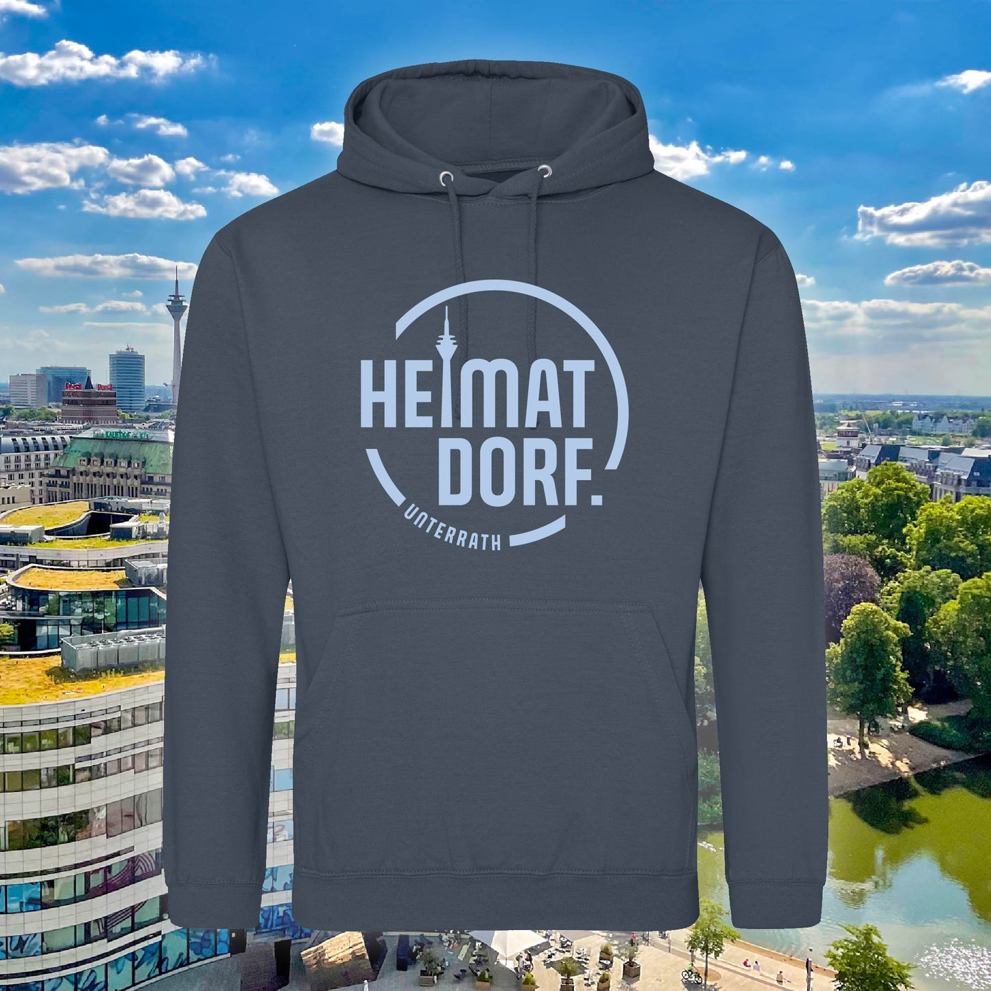 Düsseldorf HeimatDorf Stadtteil-Hoodie